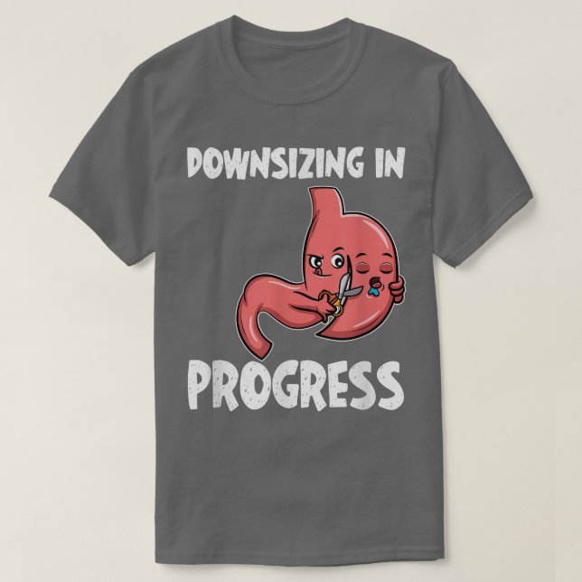 Gastric Sleeve Surgery Awareness Support Motivatio T-Shirt (Design Front)