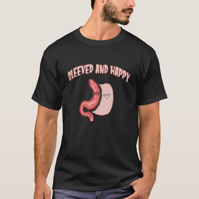 Gastric Sleeve Surgery Bariatric Bypass Recovery   T-Shirt (Front)