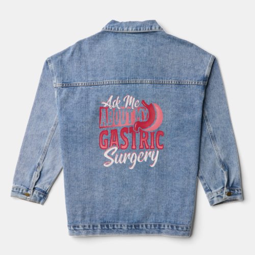Gastric Surgery for Weight Loss Surgery    Denim Jacket