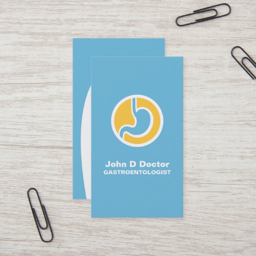 Gastroenterologist gastroentology business card
