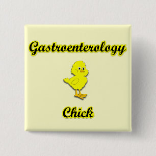 Gastroenterology Chick Pinback Button