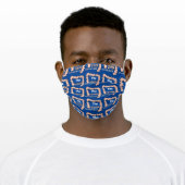 Gastroenterology Colon Face Mask  Blue (Worn)