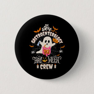 Gastroenterology Halloween Crew Endo Tech Gi Gastr Button