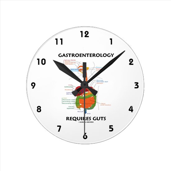 Gastroenterology Requires Guts (Digestive System) Round Clock