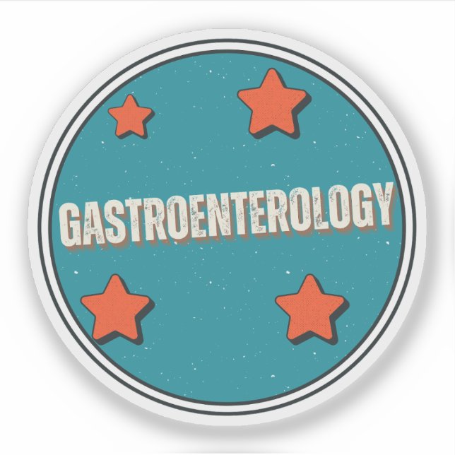 Gastroenterology Sticker (Front)