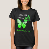 Gastroparesis Awareness Hope For A Cure Butterfly  T-Shirt