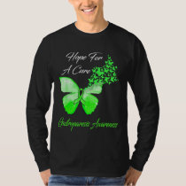 Gastroparesis Awareness Hope For A Cure Butterfly  T-Shirt