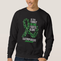 Gastroparesis Awareness Month Butterflies Green Ri Sweatshirt
