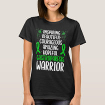 Gastroparesis Awareness Movement Fighter Warrior T-Shirt
