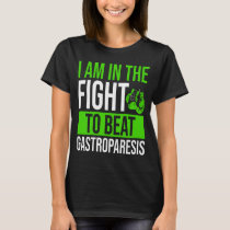 Gastroparesis Awareness Ribbon Disease Warrior T-Shirt