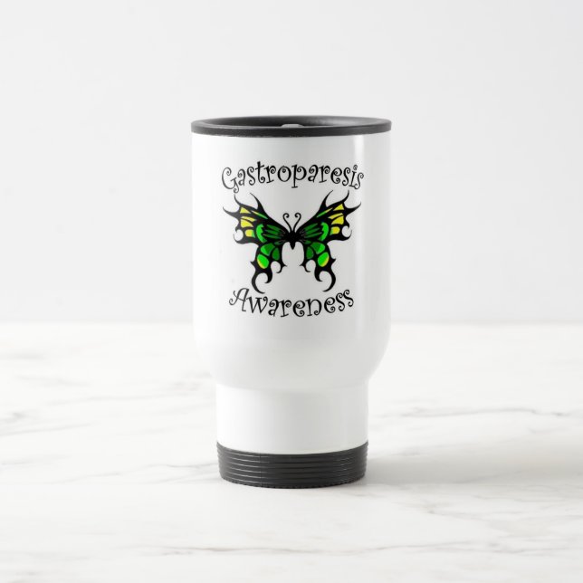 Gastroparesis Awareness Smoothie Travel Mug (Center)