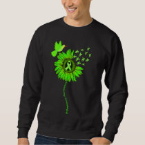 Gastroparesis Awareness Sunflower 1 Sweatshirt