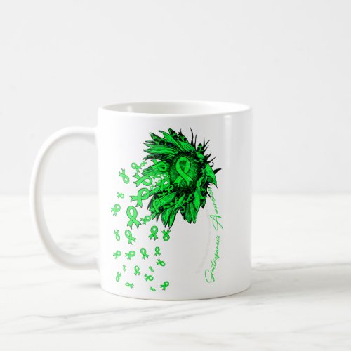 Gastroparesis Awareness Sunflower Nobody Fights Coffee Mug
