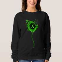 Gastroparesis Awareness Sunflower Sweatshirt