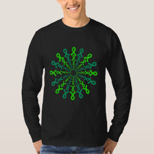Gastroparesis Awareness Tube Support Squad Ribbon  T-Shirt