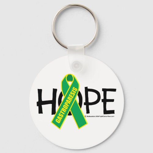 Gastroparesis Hope Keychain