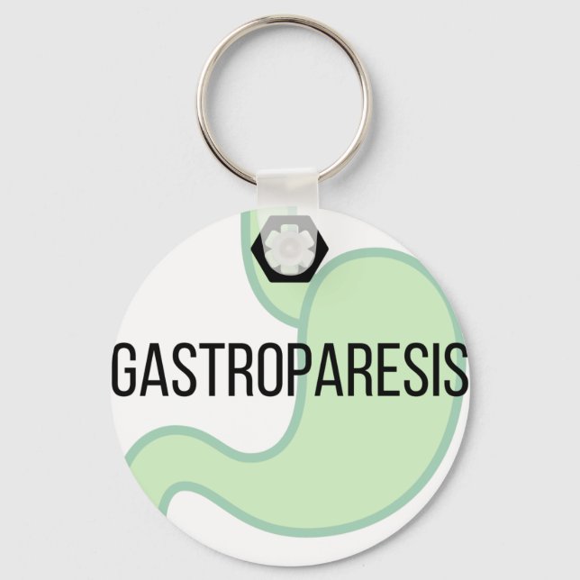 Gastroparesis Keychain (Front)
