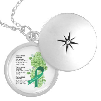 Gastroparesis Support Awareness Locket Necklace