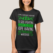 Gastroparesis Warrior Disease Awareness Ribbon T-Shirt