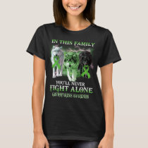 gastroparesis wolf never fight alone T-Shirt
