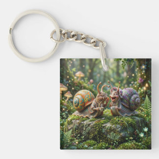 Gastropod Gossips Keychain