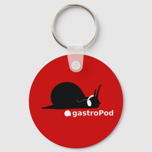 gastroPod Keychain (Front)