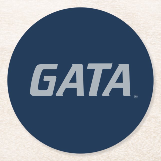 GATA ROUND PAPER COASTER (Front)