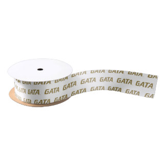 GATA SATIN RIBBON