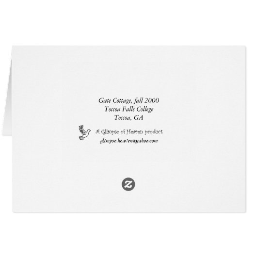 Gate Cottage, fall (Back Horizontal)