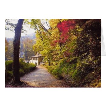 Gate Cottage  Fall by HeavensWork at Zazzle