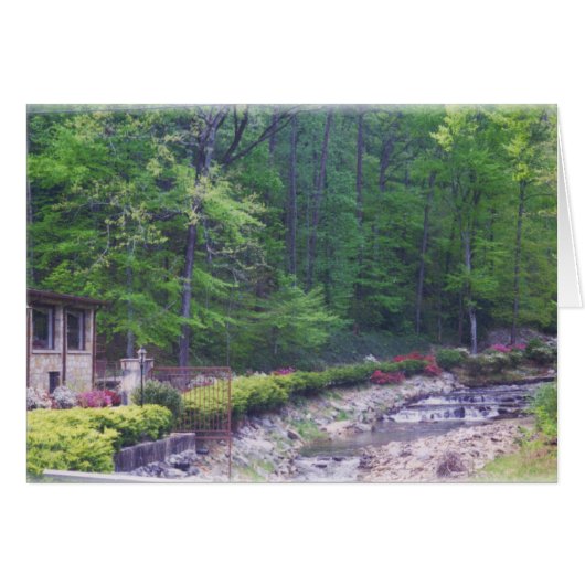 Gate Cottage, spring Cards (Front Horizontal)