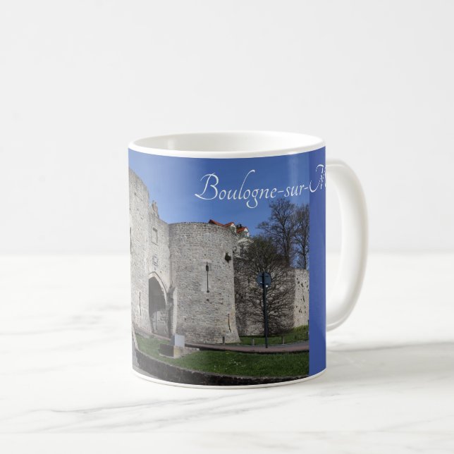 Gate house, Boulogne-sur-Mer, France Coffee Mug (Front Right)