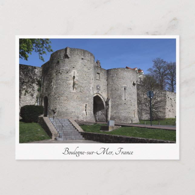 Gate house, Boulogne-sur-Mer, France Postcard (Front)