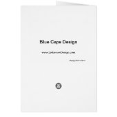 Gate of Flowers Card (Back)