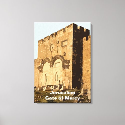 Gate of Mercy Canvas Print