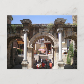 Gate of the Roman Emperor Hadrian Postcard