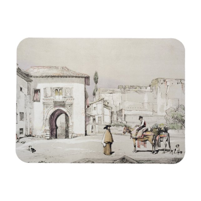 Gate of the Vine (Puerta del Vino), from 'Sketches Magnet (Horizontal)