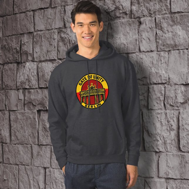 Gate of Unity Mens Basic Hooded Sweatshirt (Creator Uploaded)