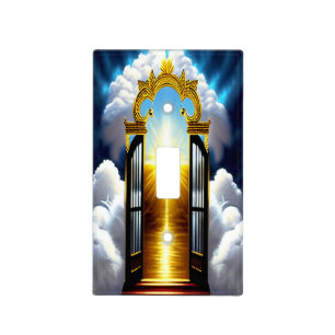 Gate To Heaven Christian Light Switch Cover
