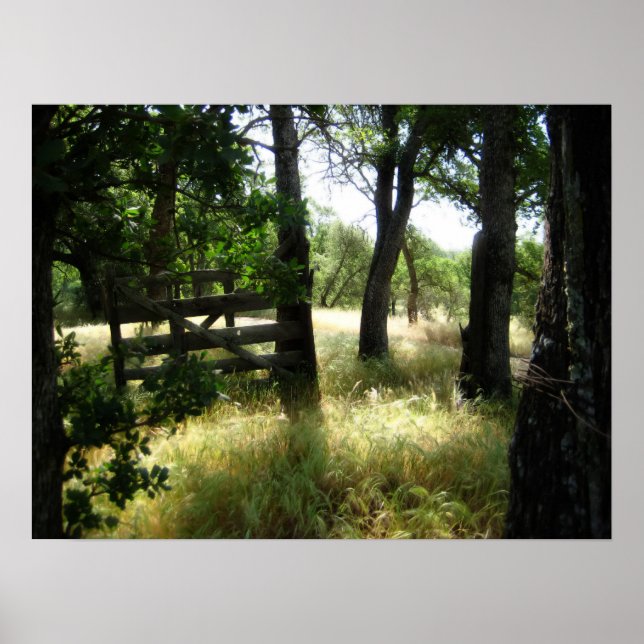"Gate to Nowhere" Poster (Front)