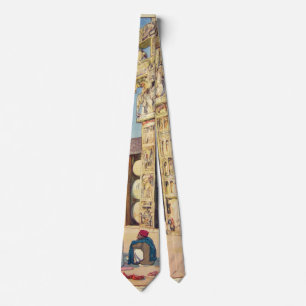 Gate to the Stupa of Sanchi, Hiroshi Yoshida Neck Tie