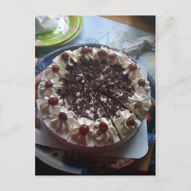 Gateau Postcard (Front)