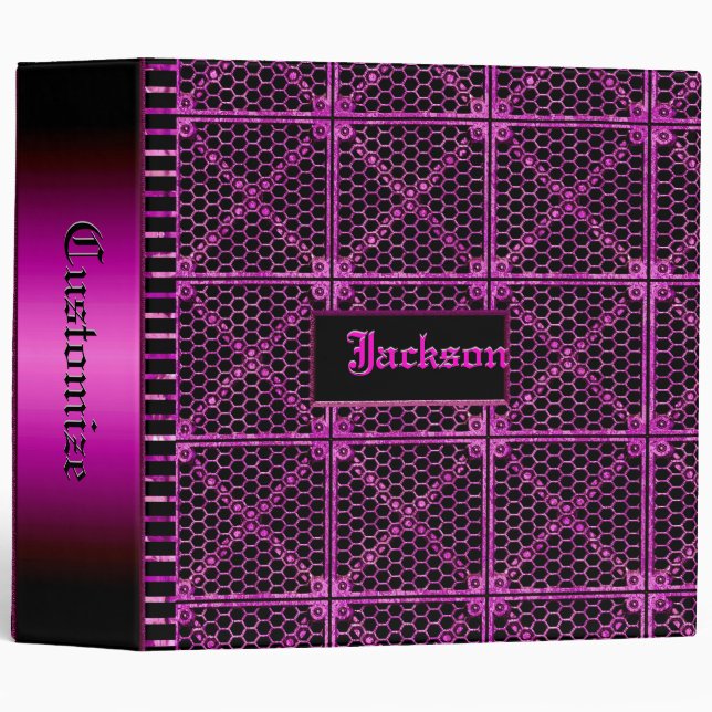 Gatekeeper Flirt 3 Ring Binder (Front/Spine)