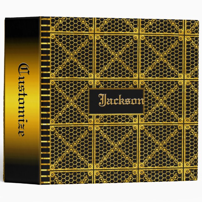 GateKeeper Lyttelton 3 Ring Binder (Front/Spine)