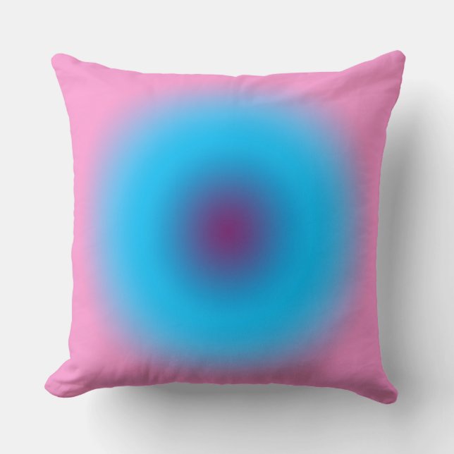 Gates Of Heaven Gradient  Throw Pillow (Front)