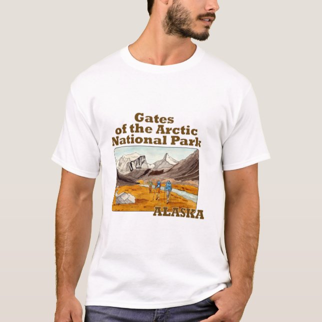 Gates of the Arctic National Park, Alaska T-Shirt (Front)