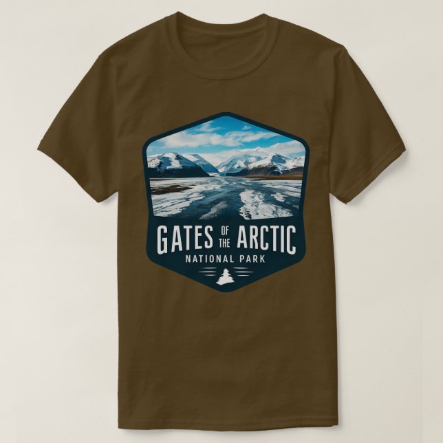 Gates Of The Arctic National Park Alaska TShirt (Design Front)