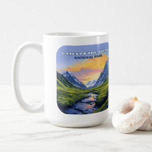 Gates of the Arctic National Park Alaska Vintage Coffee Mug
