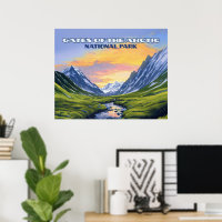 Gates of the Arctic National Park Alaska Vintage