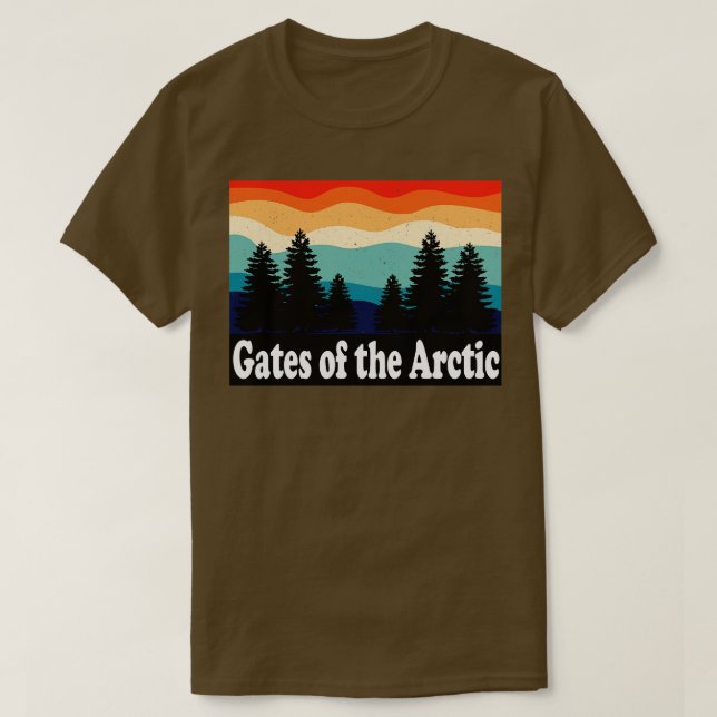 Gates of the Arctic National Park and Preserve Ala T-Shirt (Design Front)